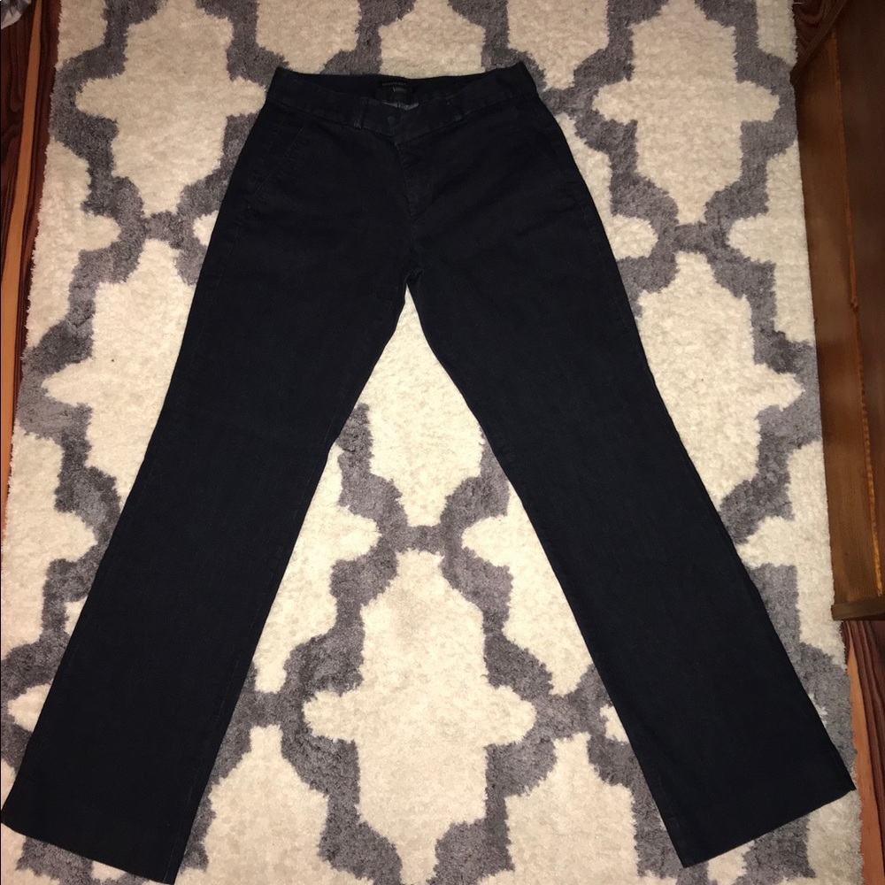 Dark denim Banana Republic dress pants